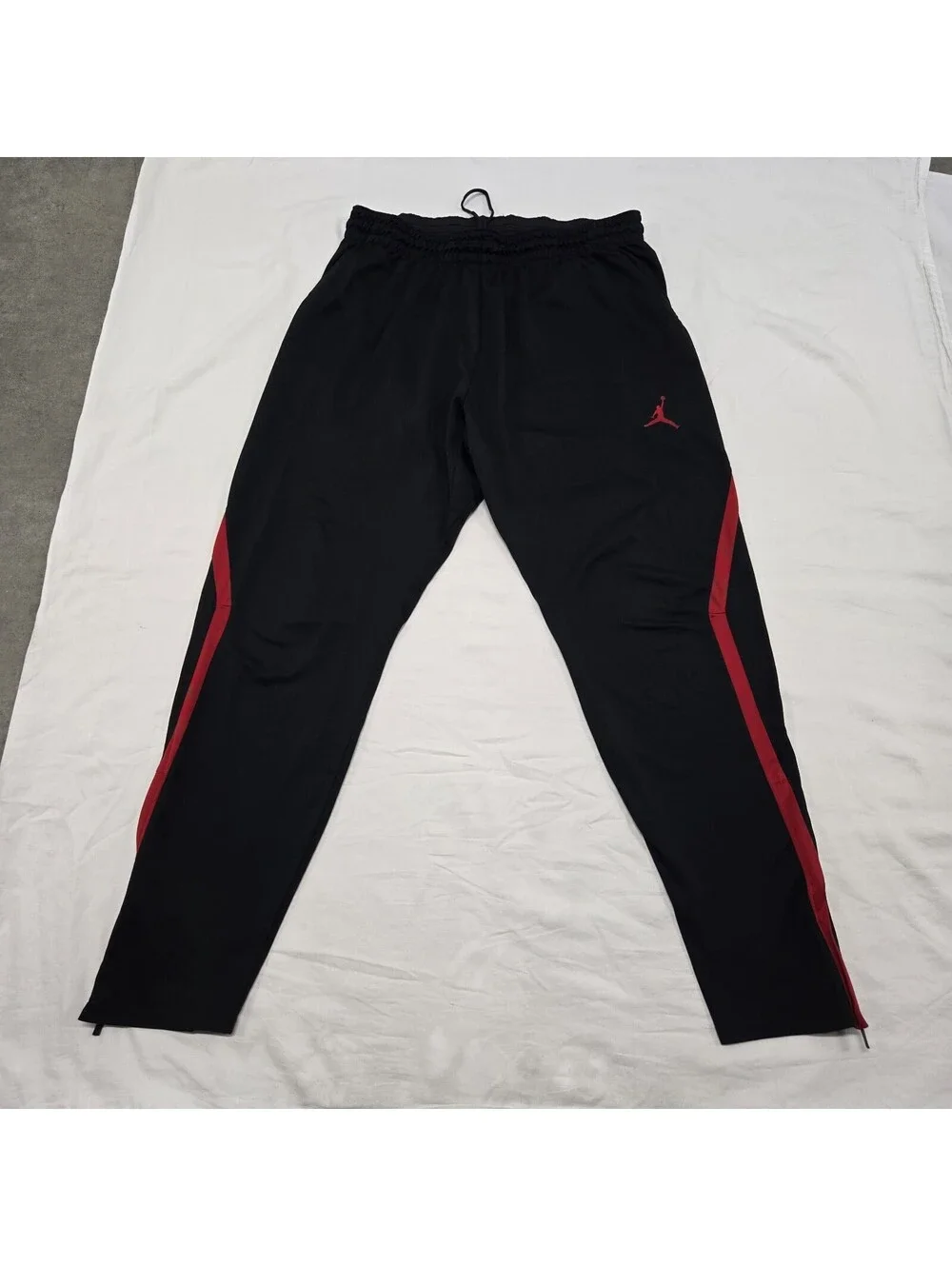 EUC Size M/L Air Jordan Alpha Flex 23 Track Pants Bred Dri-Fit Jogger Training